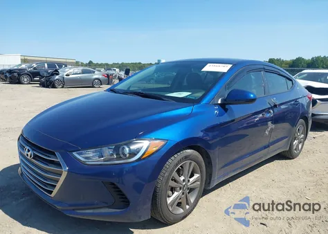 2018 Hyundai Elantra Sel из США, поврежденный, VIN 5NPD84LF4JH222093